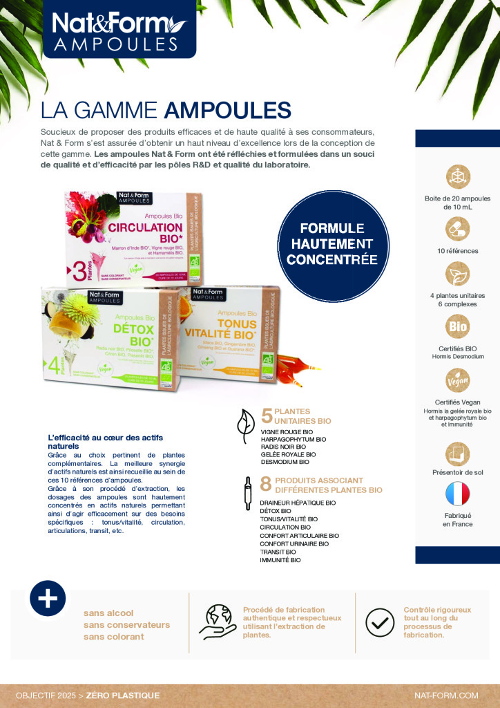 Catalogue AMPOULE Nat et Form 24