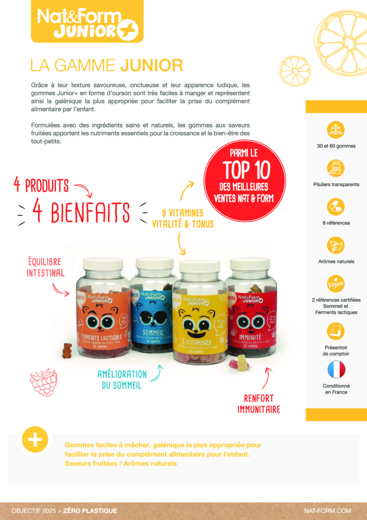 Catalogue KIDS GUMMIES Nat et Form 24